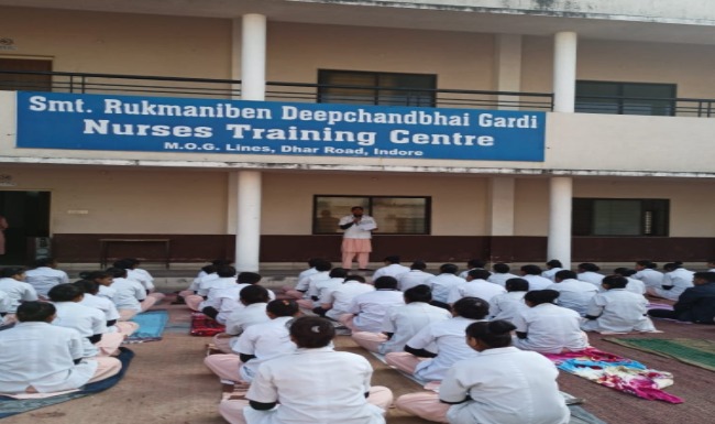 Smt. Rukmaniben Deepchandbhai Gardi Nurses Training Centre - Indore  
